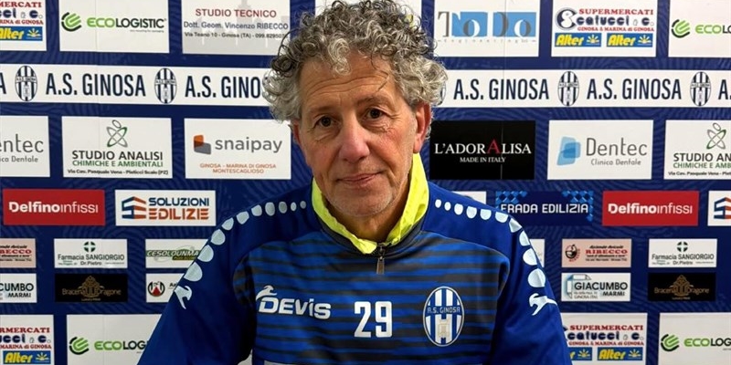 Nuova tegola sul Ginosa: mister Sportelli si è dimesso