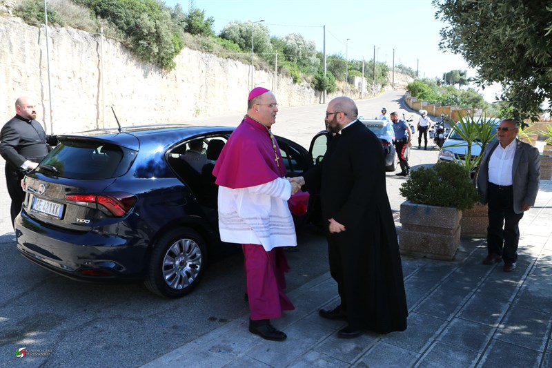 Monsignor Iannuzzi ha visitato il Santuario della Madonna della Scala