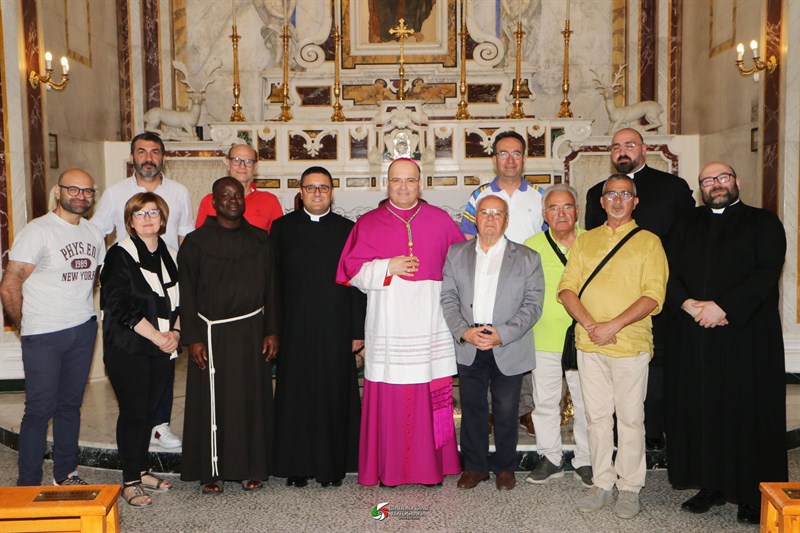 Monsignor Iannuzzi ha visitato il Santuario della Madonna della Scala