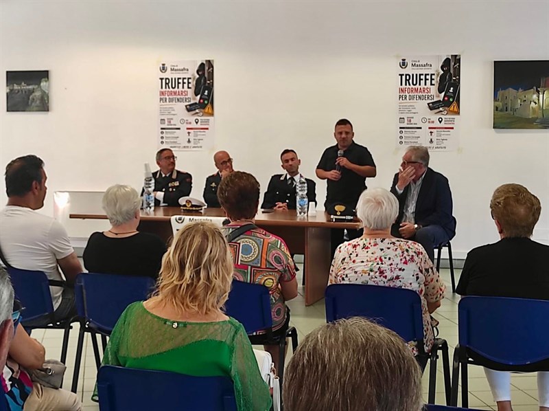 A Massafra un incontro pubblico per difendersi dalle truffe