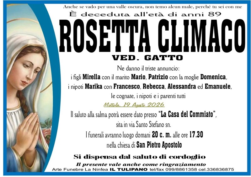 Rosetta Climatico
