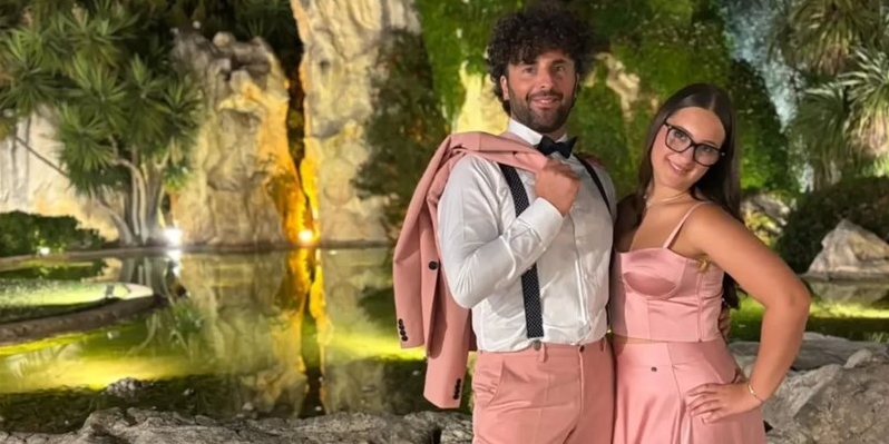 Alice e Gianvito di Mottola sul palco di "Io canto Family"