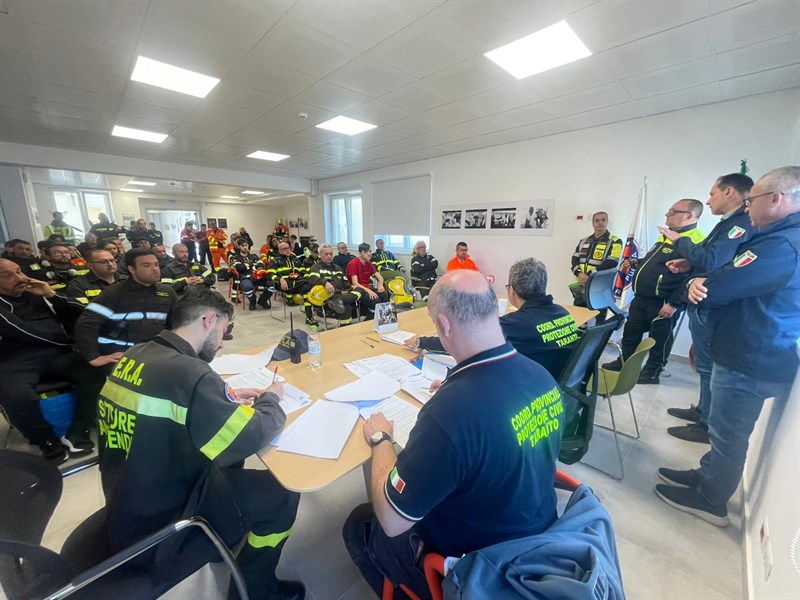 Protezione civile: formati nuovi operatori antincendio