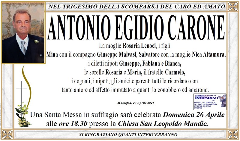 Antonio Egidio Carone