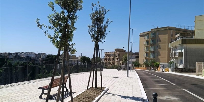  Inaugurato il nuovo «lungoburrone» di via Punta del Capillo
