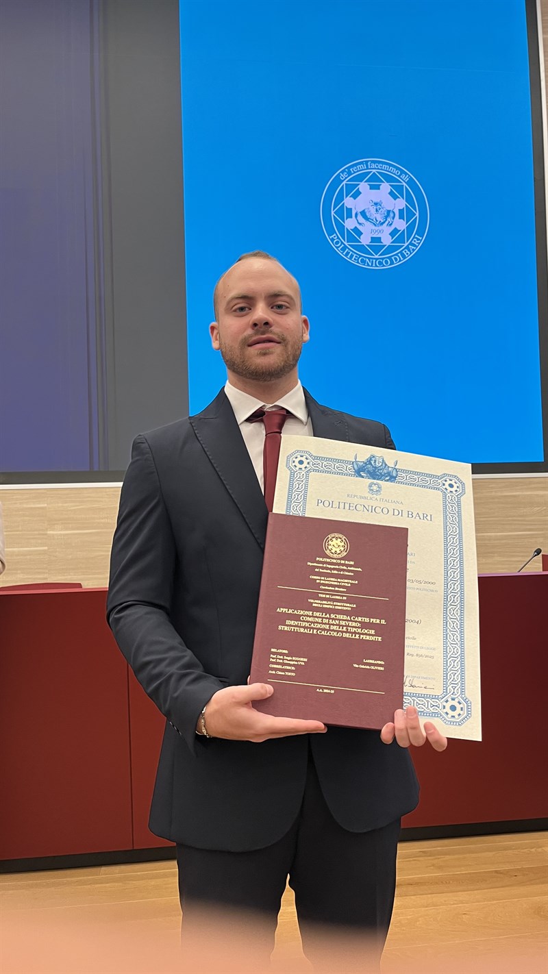 Congratulazioni a Vito Olivieri