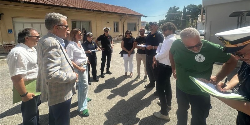 Parcheggio Mezzacapo, sopralluogo del presidente di Kyma Mobilità: obiettivo restituirlo alla città