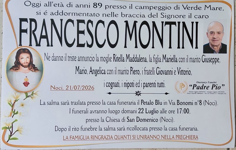 manifesto funebre
