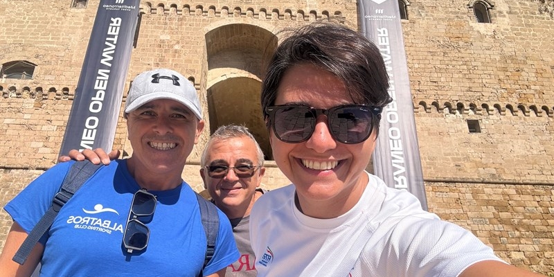 Antonante, Castellano e D’Ambrosio dominano al Mediterraneo Open Water