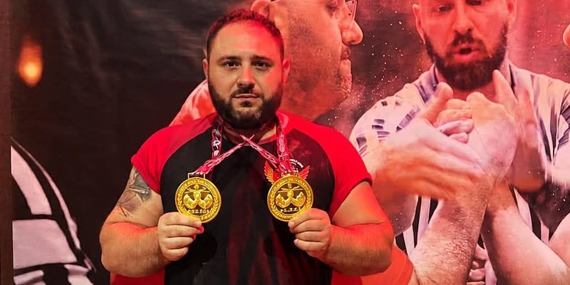 Palagianello ruggisce sullo Stretto: Cosimo Pinto è il re indiscusso del braccio di ferro