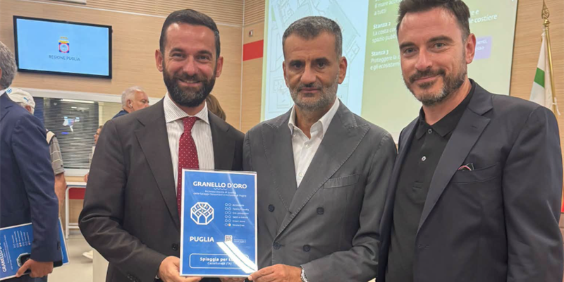 Castellaneta riceve il riconoscimento regionale per le spiagge Smoke Free