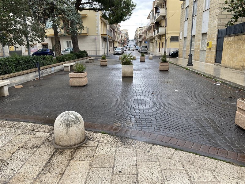 Cura del quartiere e nuovi addobbi: volontari in azione