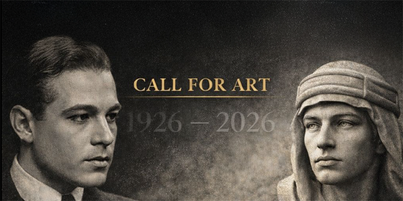 Call of art: un museo a cielo aperto per Rodolfo Valentino