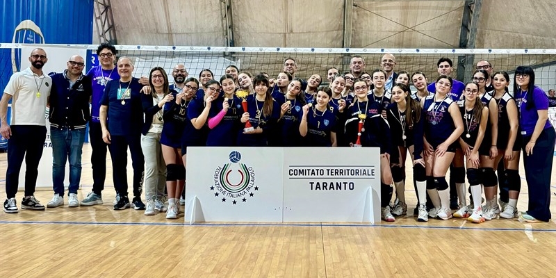 Le ragazze del Volley Massafra diventano campionesse under 13