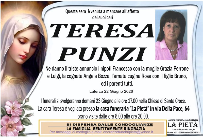 manifesto funebre