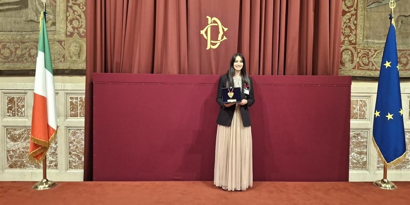 "Donna d'autore": danzatrice tarantina premiata a Palazzo Montecitorio