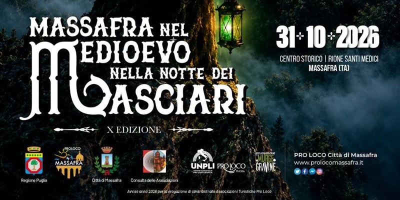 Notte dei Masciari: torna la magia del Medioevo tra i vicoli