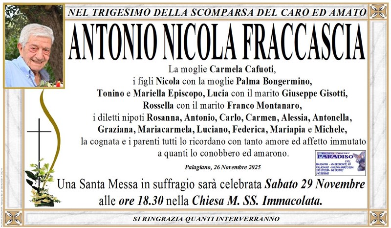 Antonio Nicola Fraccascia