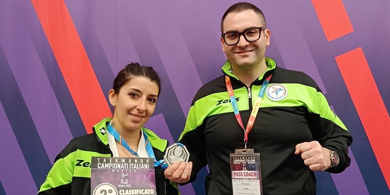 Argento tricolore per Abbatangelo nel taekwondo