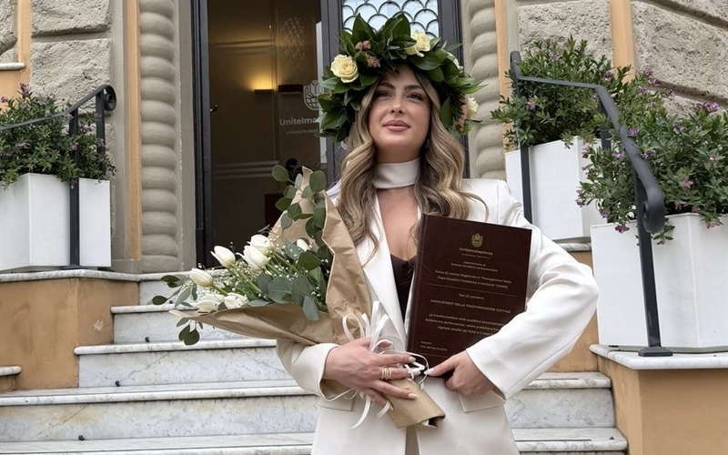 Congratulazioni a Arianna Gasparre