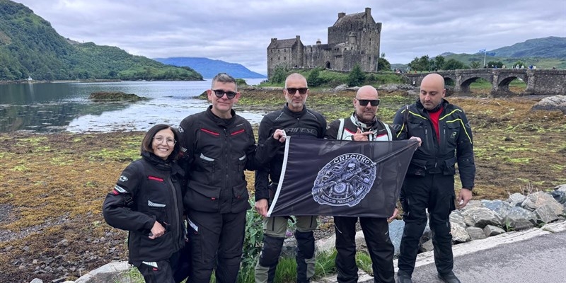 Il Moto Club Greguro conquista le Highlands scozzesi