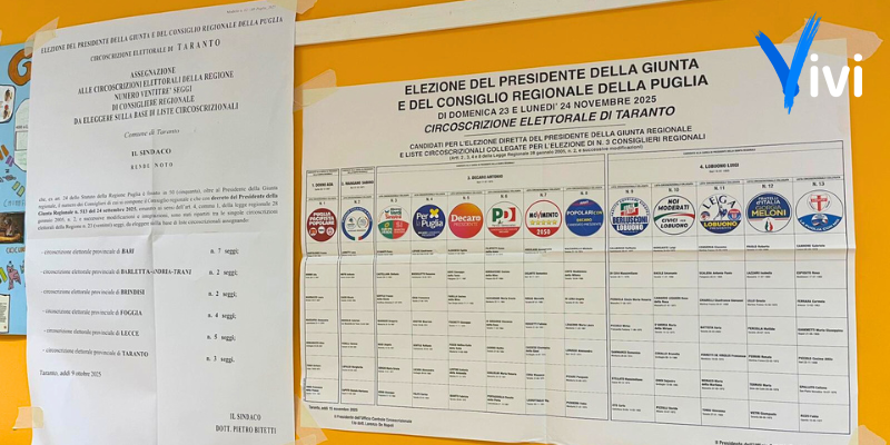 La Puglia al voto: affluenza alle urne paese per paese
