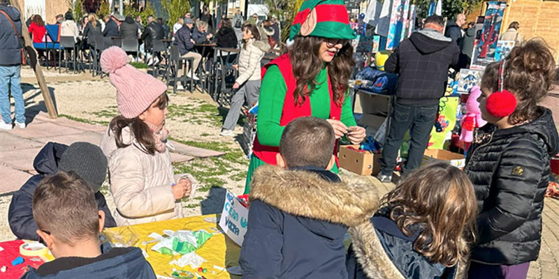 Tante famiglie premiano “Il Parco di Natale” a Lama Pezzavilla