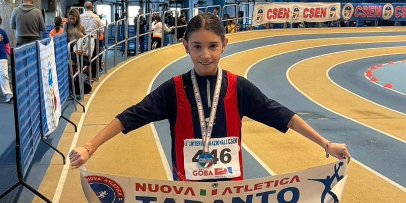 Atletica, Mastropaolo d’argento al Criterium nazionale