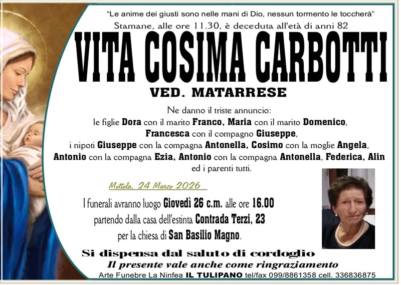 Vita Cosima Carbotti