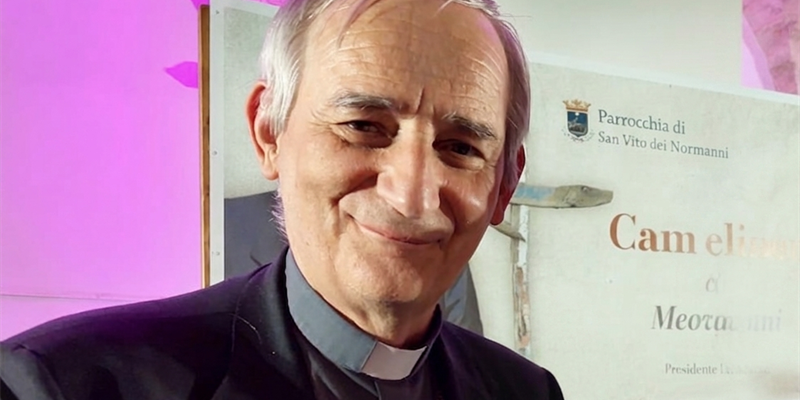 Il cardinale Matteo Zuppi a Massafra