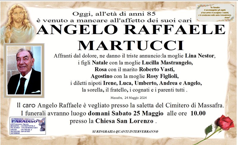 Trigesimo di Angelo Raffaele Martucci