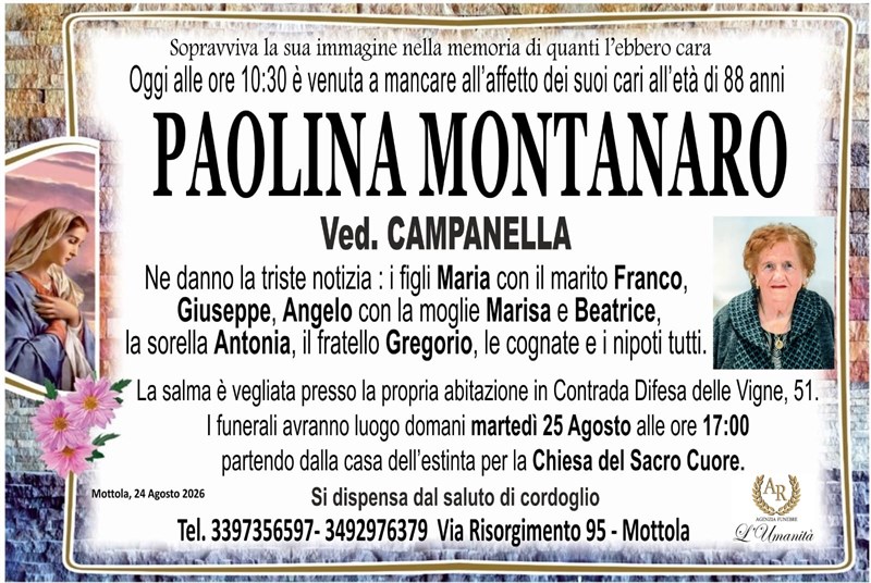 manifesto funebre