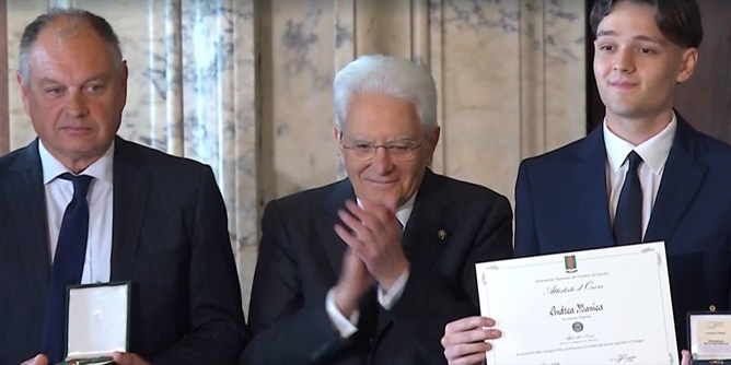 Un giovane tarantino tra i migliori studenti d’Italia