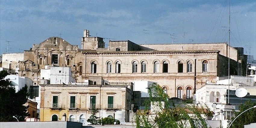 Il quartiere san Domenico fotografato da sud