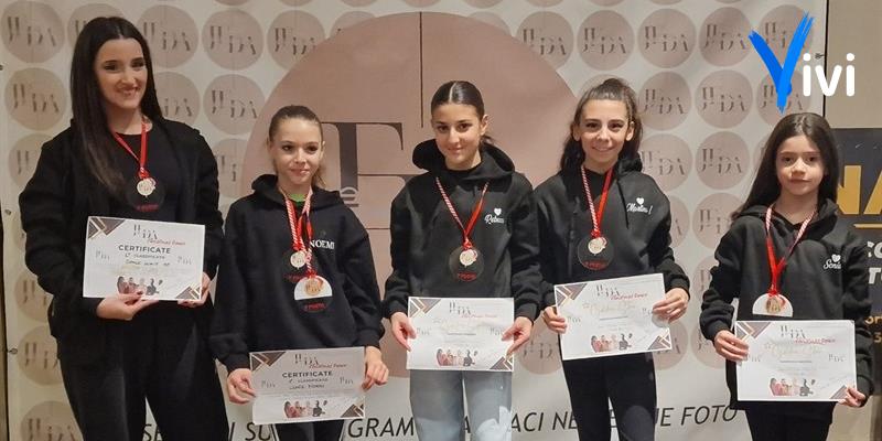 Le ballerine dell'Artist Academy brillano allo Jeda Competition