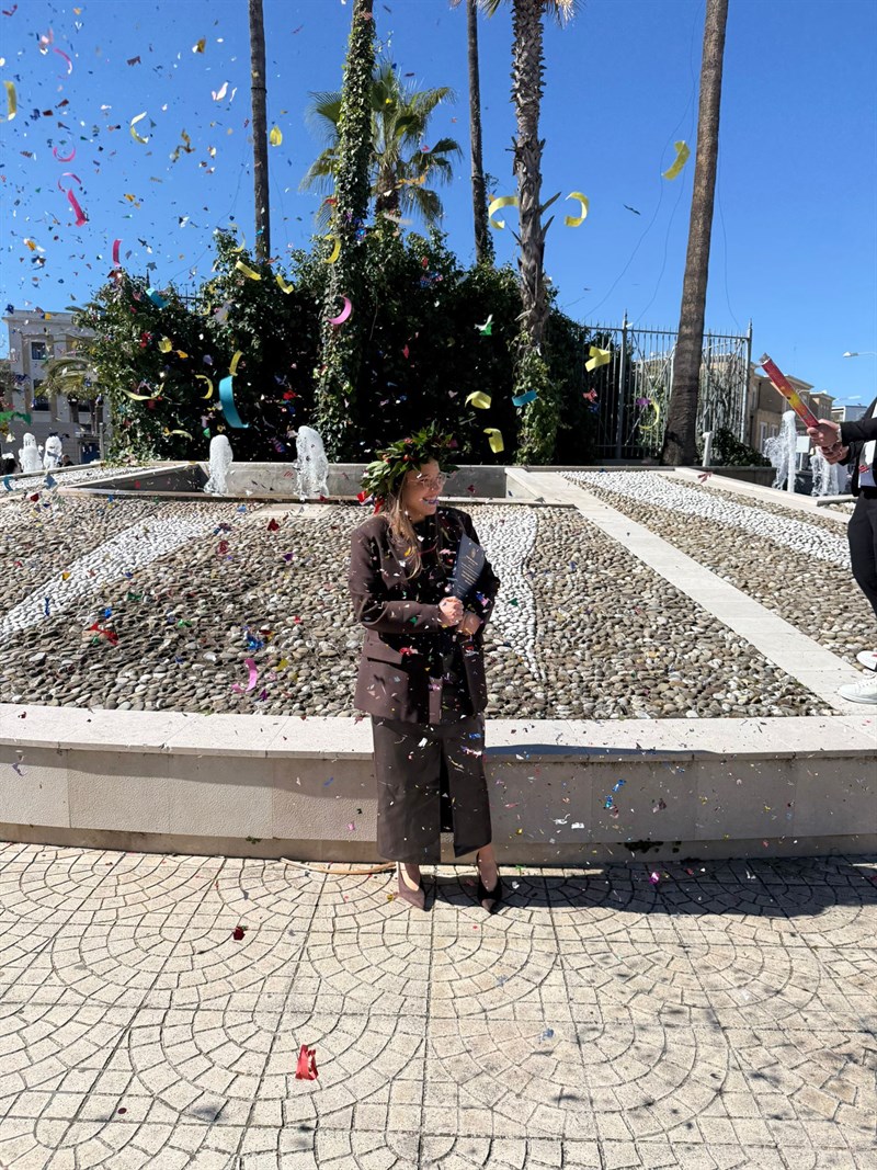 Congratulazioni a Cristina Di Pippa