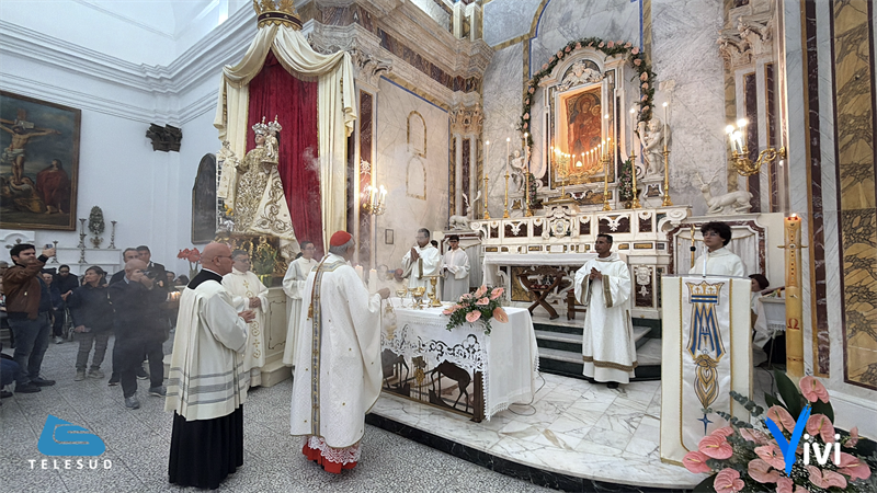 Zuppi a Massafra per i 250 anni del Patrocinio della Madonna della Scala