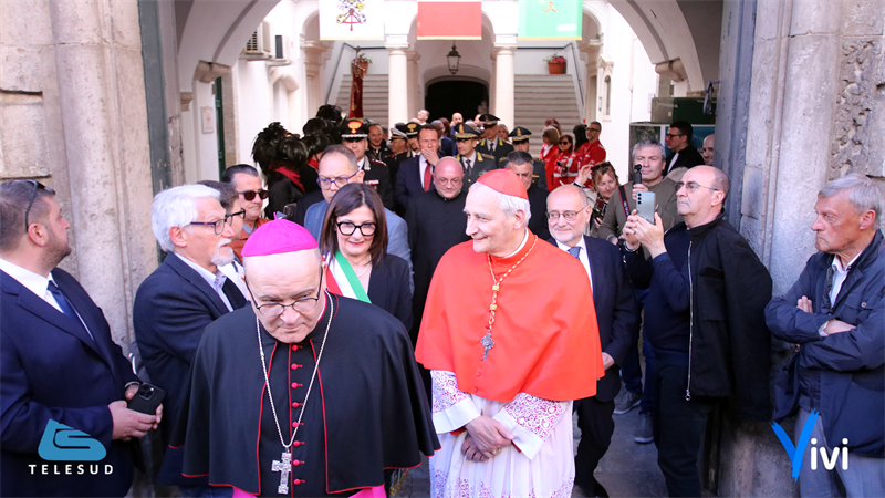 Zuppi a Massafra per i 250 anni del Patrocinio della Madonna della Scala