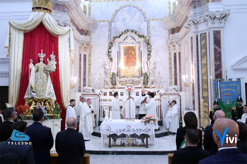 Zuppi a Massafra per i 250 anni del Patrocinio della Madonna della Scala