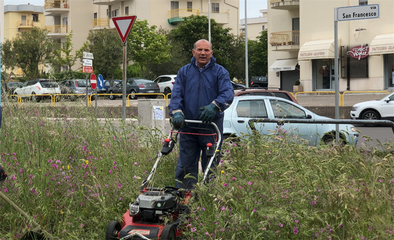Paolo Petrosino a lavoro
