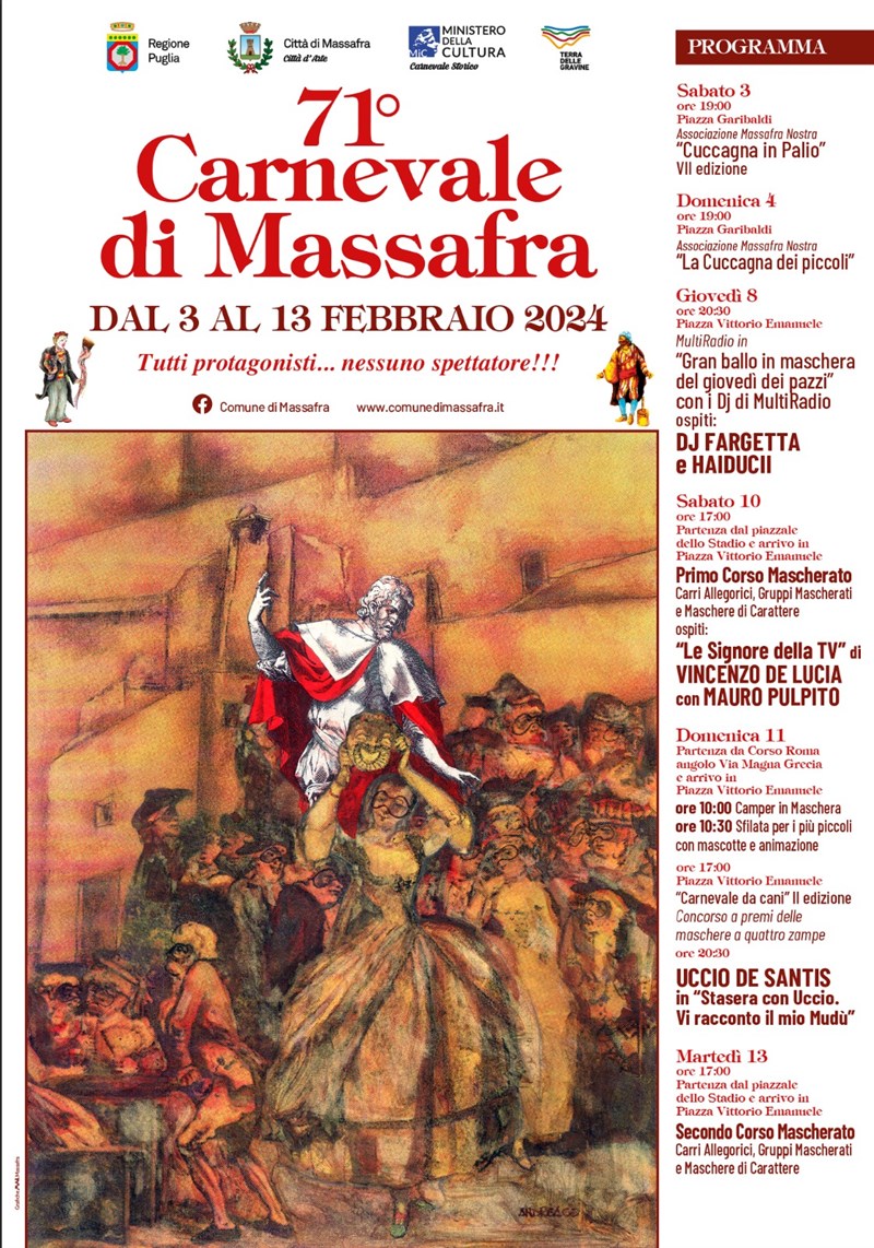 Conferenza stampa Carnevale di Massafra