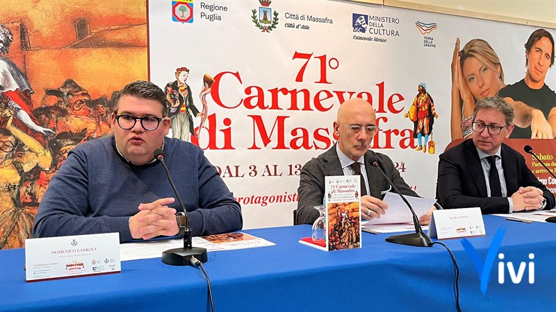 Conferenza stampa Carnevale di Massafra