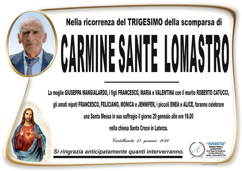 Carmine Sante  Lomastro