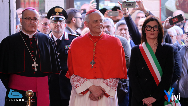 Il Cardinale Zuppi a Massafra: «Siate artigiani di pace e comunità»