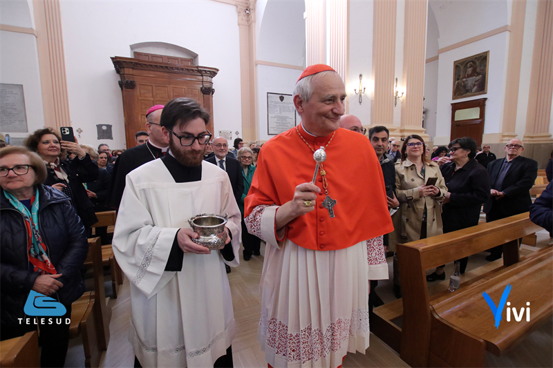 Il Cardinale Zuppi a Massafra: «Siate artigiani di pace e comunità»