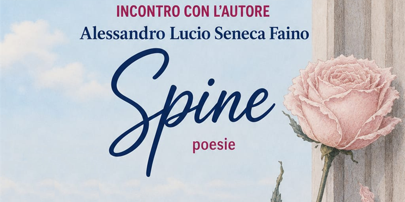 Al Castello di Massafra incontro con Alessandro Faino e la sua raccolta “Spine”