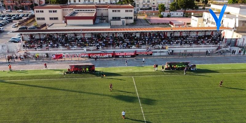 Lo stadio De Bellis - visuale aerea