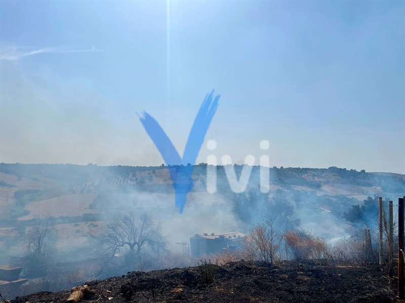Fiamme a Ginosa 