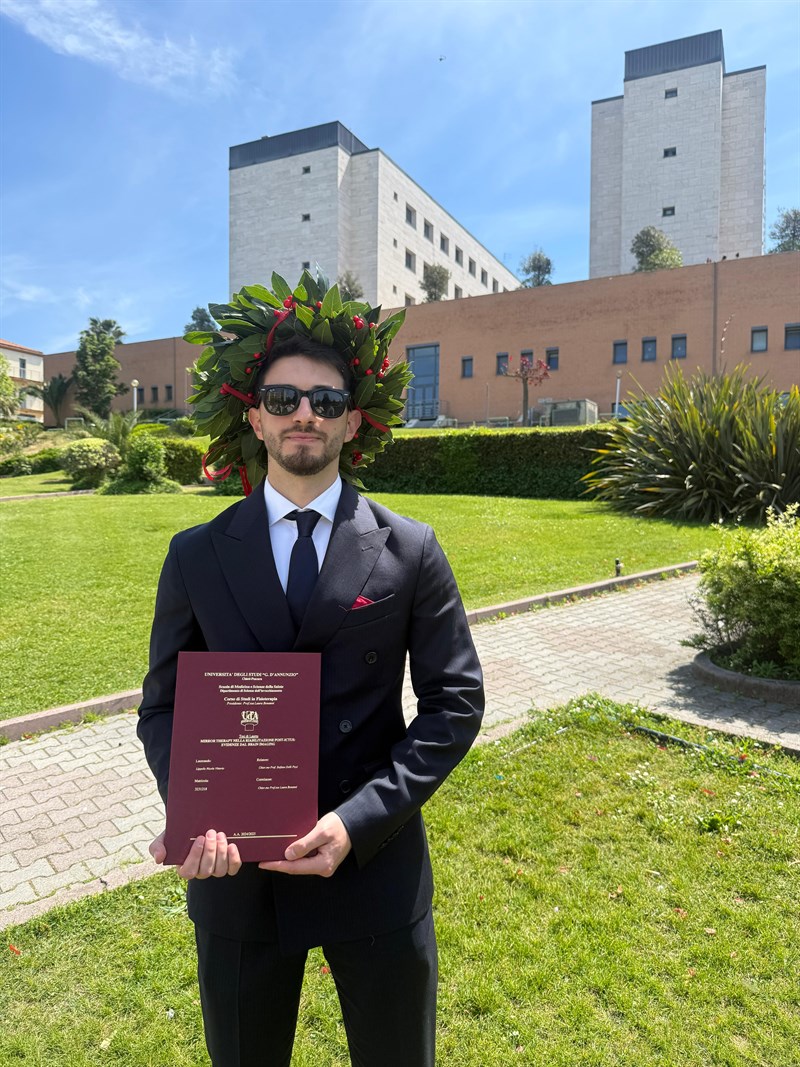 Congratulazioni a Nicola Lippolis