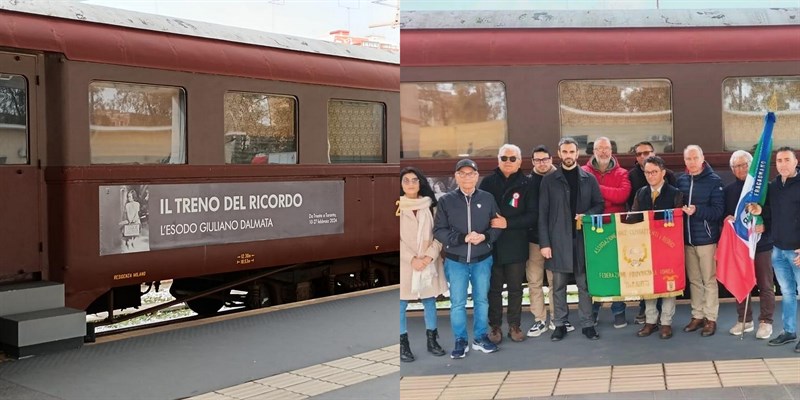Il "Treno del Ricordo" fa tappa a Taranto